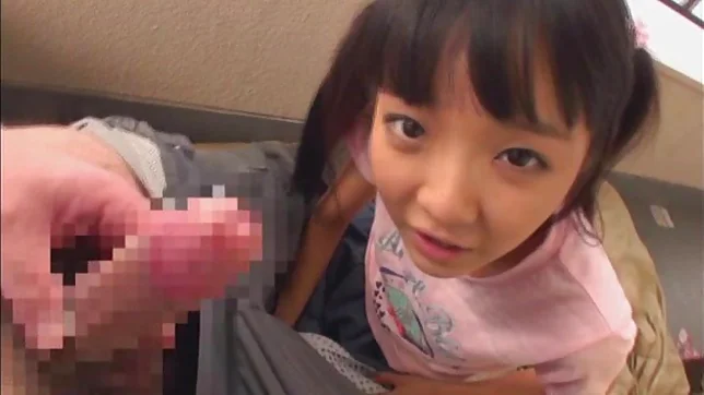 Pretty petite Asian teen gets her shaved tight muff drilled