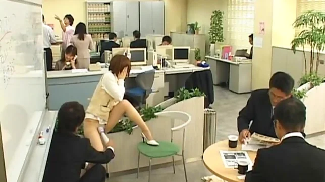 Azusa Itagaki Amazing Japanese office girl