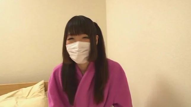 Beautiful petite Asian teen enjoys some toy tease 2