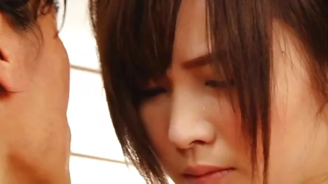 Nice teen with small tits Kanade Junna enjoys a cock ride 4