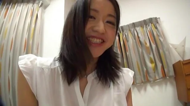 Kaede Niiyama lovely Asian doll gets her pussy fingered 2