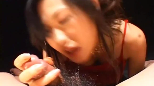 Yui Komine Asian model gives sensual blow job 3