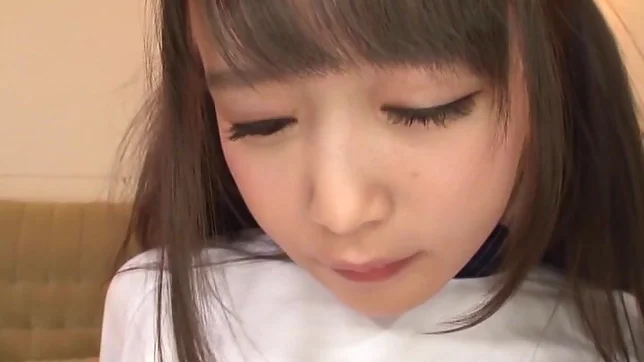 Pigtailed schoolgirl Ichinose o fucked really rough in mmf 5