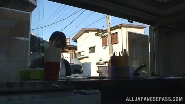 Sexy Japanese schoolgirl is nailed very well by a hot guy