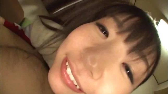 Japanese AV model is a hot cheerleader that loves masturbation and fucking