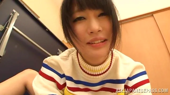 Satomi Nomiya Japanese cheerleader gets wet creampie 2