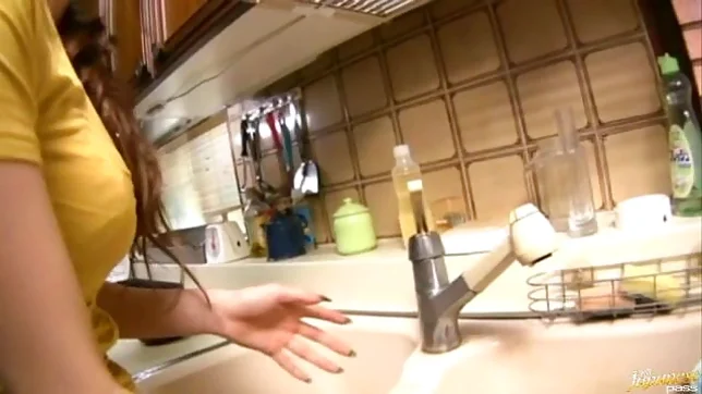 Seria Moroboshi Asian doll is showing off her big balloons 4