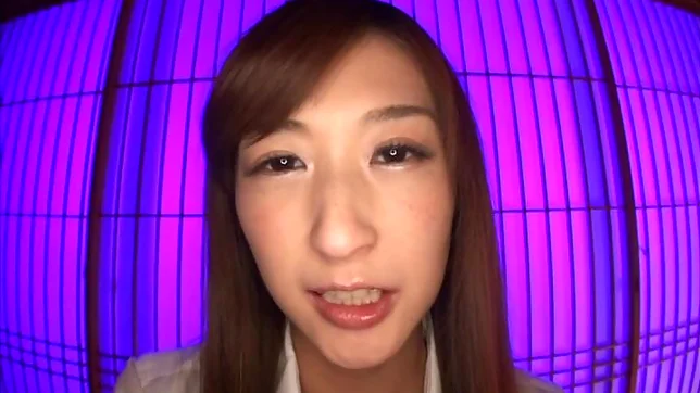 Ichika Kanhata naughty Japanese teacher gives foot job and blowjob