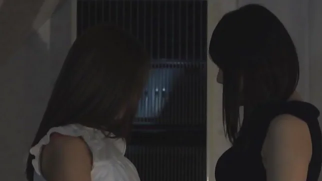 Kinky lesbians play hot pussy games indoors 8