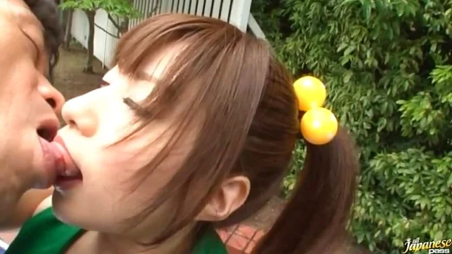 Sexy Japanese teen is having fun. 2