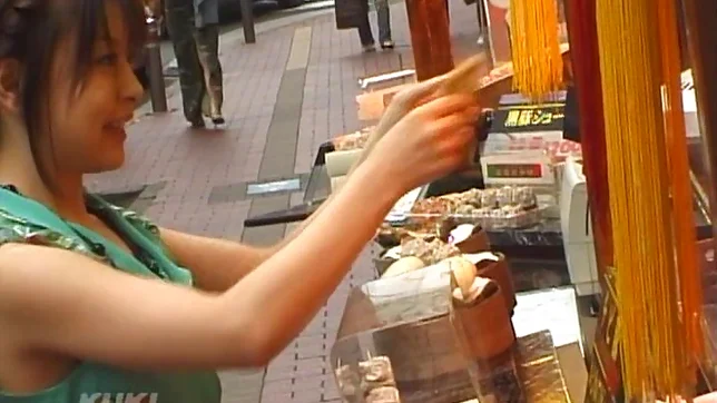 Amateur Japanese AV Model sucks dick and then fucks in POV 4