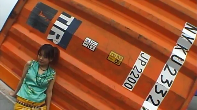 Amateur Japanese AV Model sucks dick and then fucks in POV 4