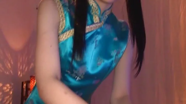 Young Mirai provides amazing massage on a big dong