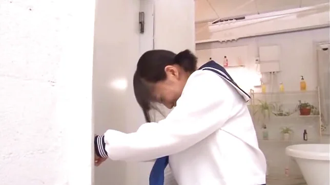 Hot bath with nice teen Yuri Shinomiya