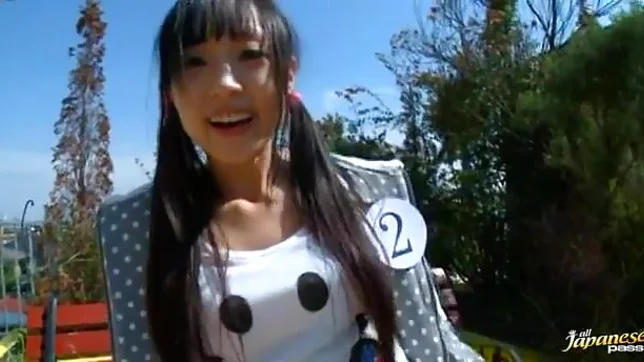 Teen girl in school swimsuit gets drilled Sayaka Kazuki 4