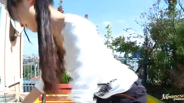 Teen girl in school swimsuit gets drilled Sayaka Kazuki 4